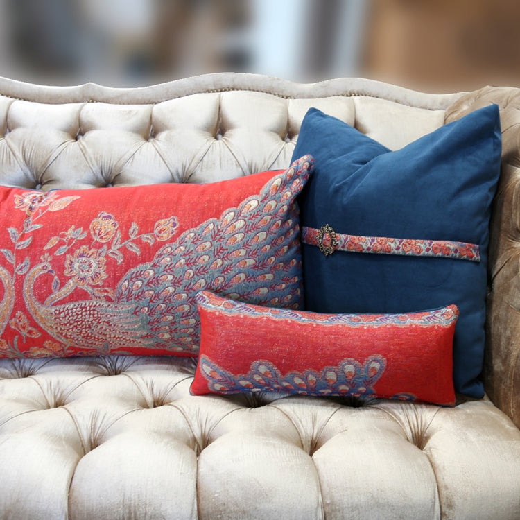 Peacock 5 PC. Pillow Set, Bayou