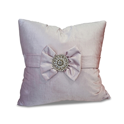 Bow Sweet Lilac Pillow