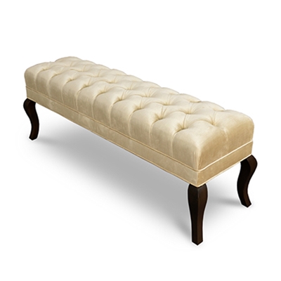 Lucy Tufted Bench