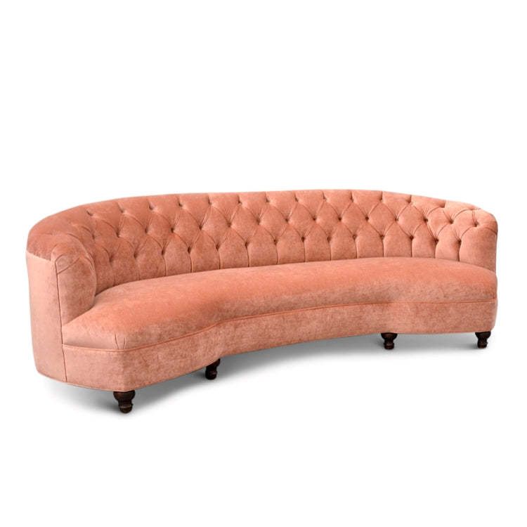 Jayne Curved Tufted Sofa - More Colors!