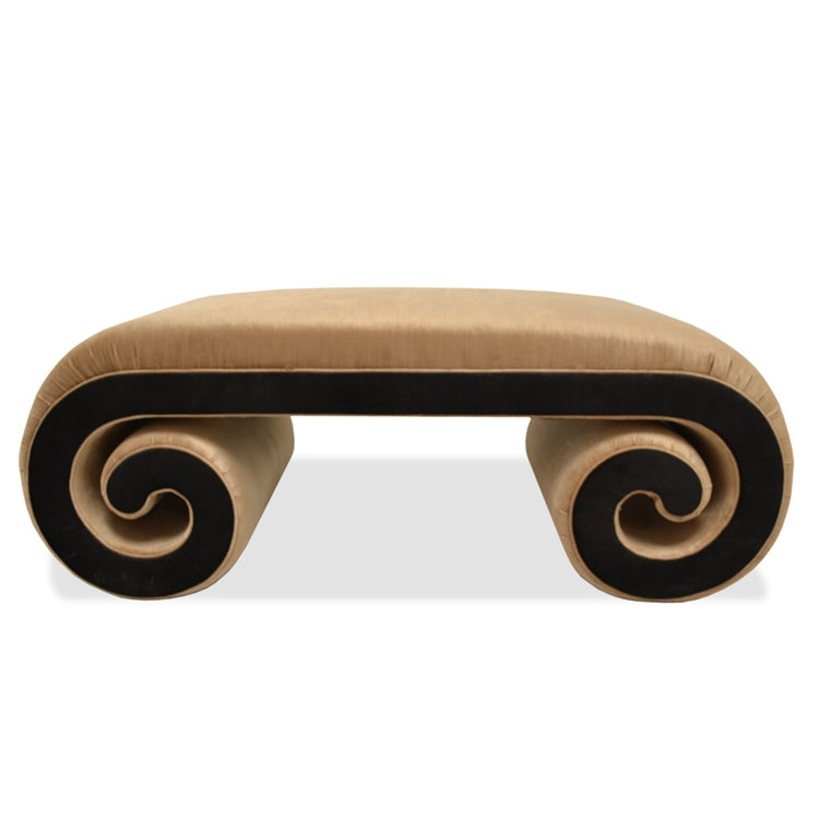 Scroll Ottoman (More Colors!)