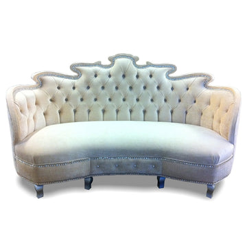 Isabella Velvet Rococo Sofa