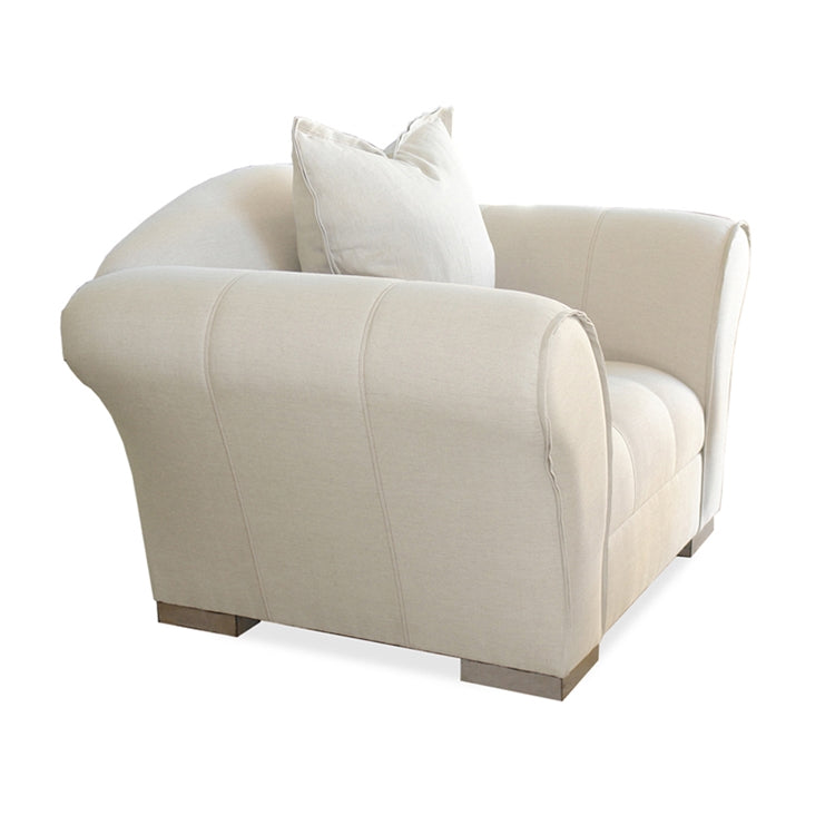 Avid Cream Linen Chair