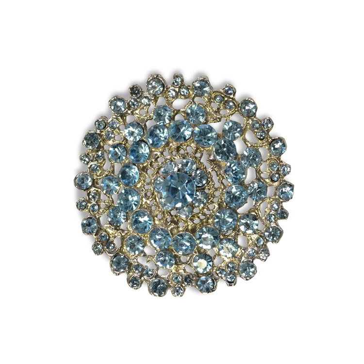 Grand Light Blue Brooch