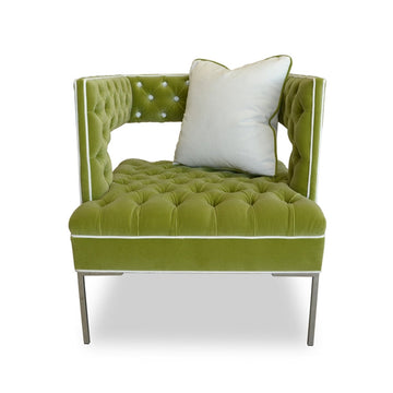 Rubric Modern Velvet Chair