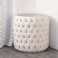 Claire Mirror End Table