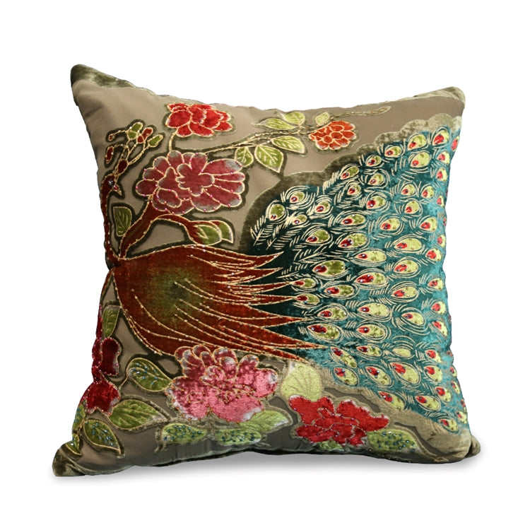 Peacock pillows best sale