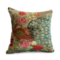 Peacock Pillow, Sage