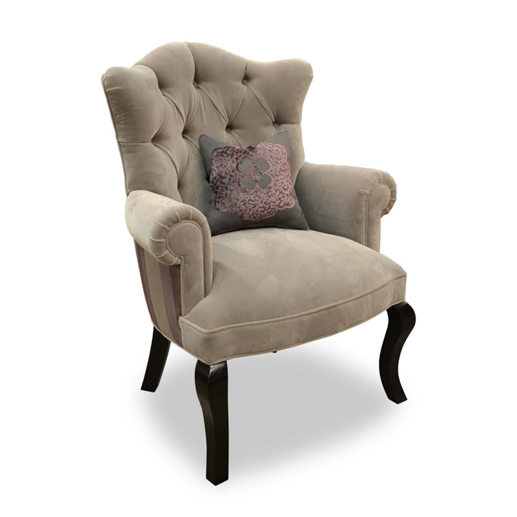 Chloe Velvet Accent Chair