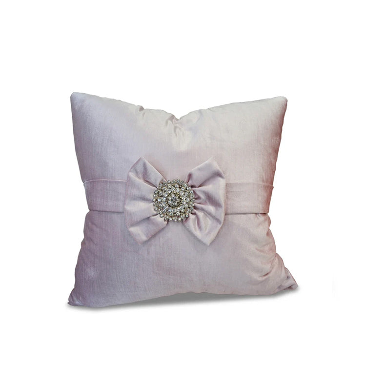 Bow Sweet Lilac Pillow