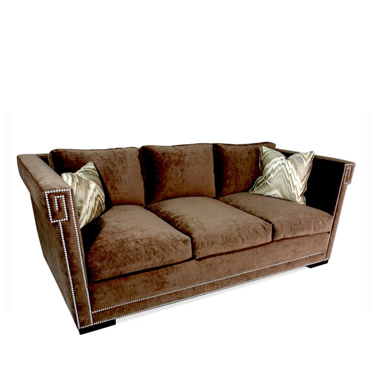 Candice Velvet Glam Sofa