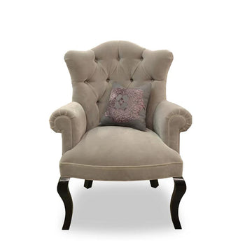 Chloe Velvet Accent Chair