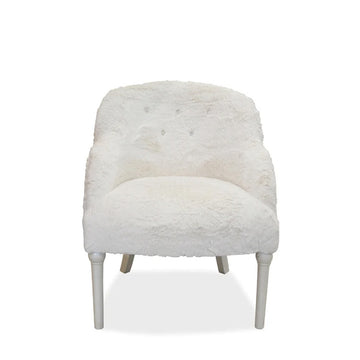 Cotton Candy Faux Fur Chair