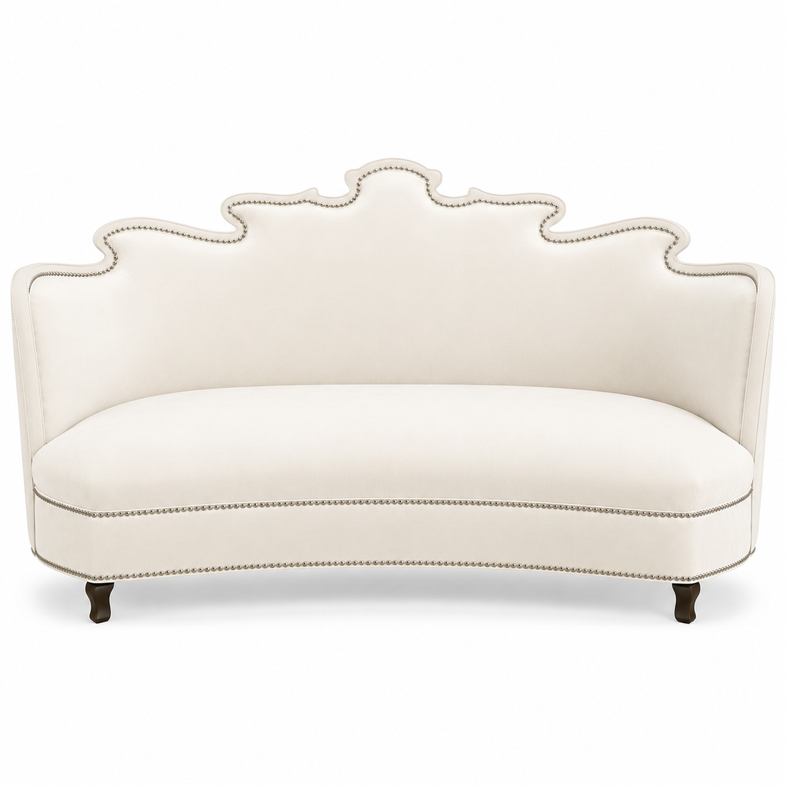 Isabella Velvet Rococo Sofa