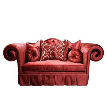 Grand Theodore Scroll Loveseat