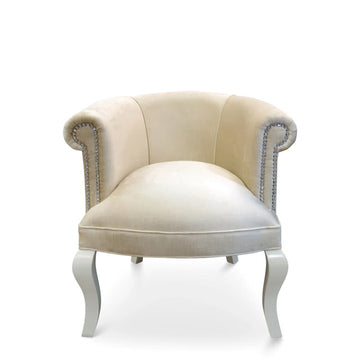 Hermes Velvet Vanity Chair