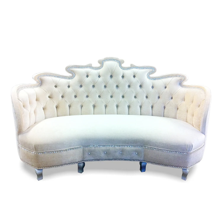 Isabella Velvet Rococo Sofa