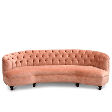 Jayne Curved Tufted Sofa - More Colors!