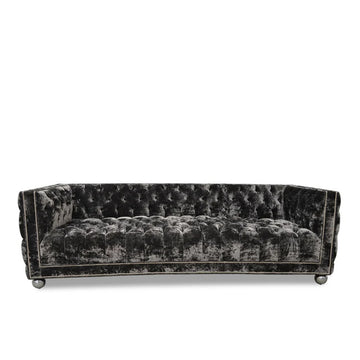 Manhattan Grey Tufted Sofa