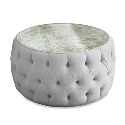 Haute House Home |  Ottomans and Benches | Courtney Ottoman