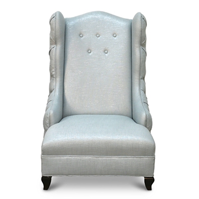 Miley Spa Blue Wing Chair
