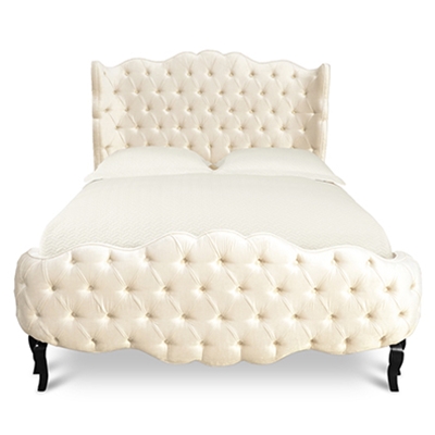 Farfalla Tufted Velvet Bed