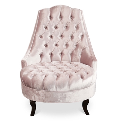 Emilia Velvet Hollywood Glam Chair