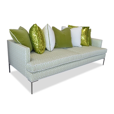 Acme Apple Green Modern Style Sofa