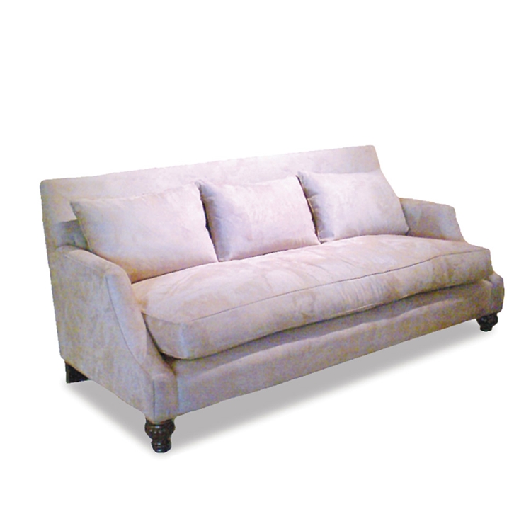 Horizon Linen Microfiber Velvet Sofa