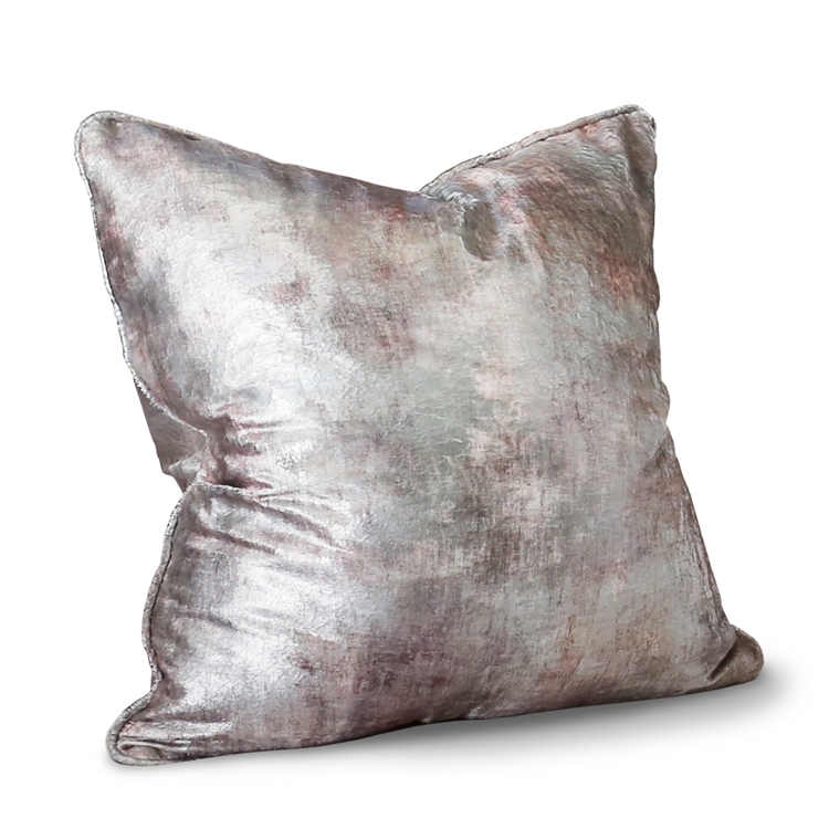 Anatolia Rose Gold Foil Velvet Pillow