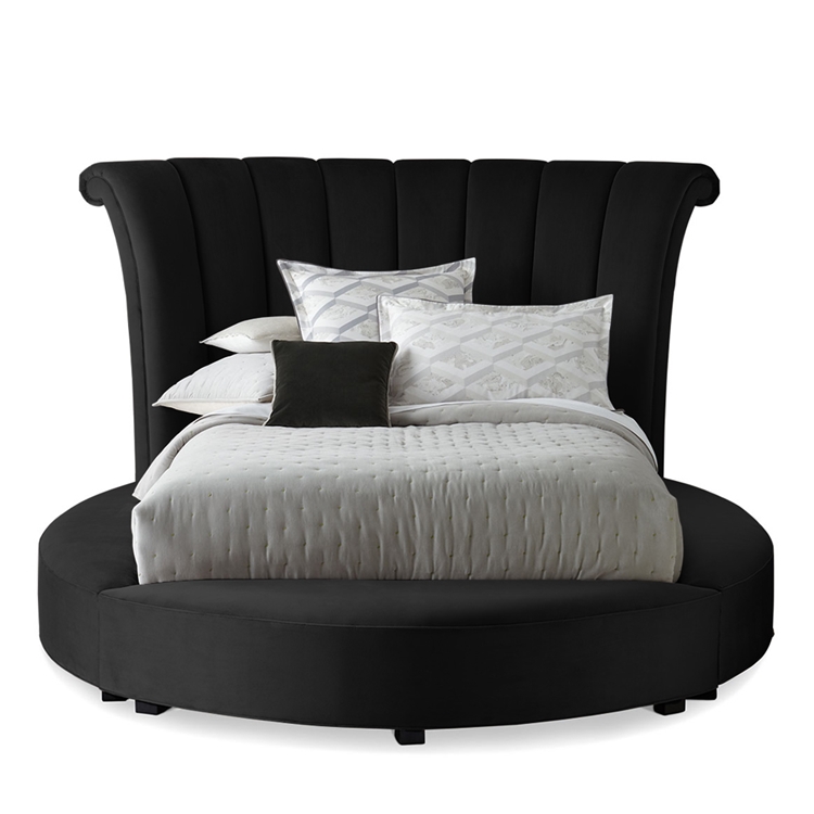 Katya Round Channel Bed